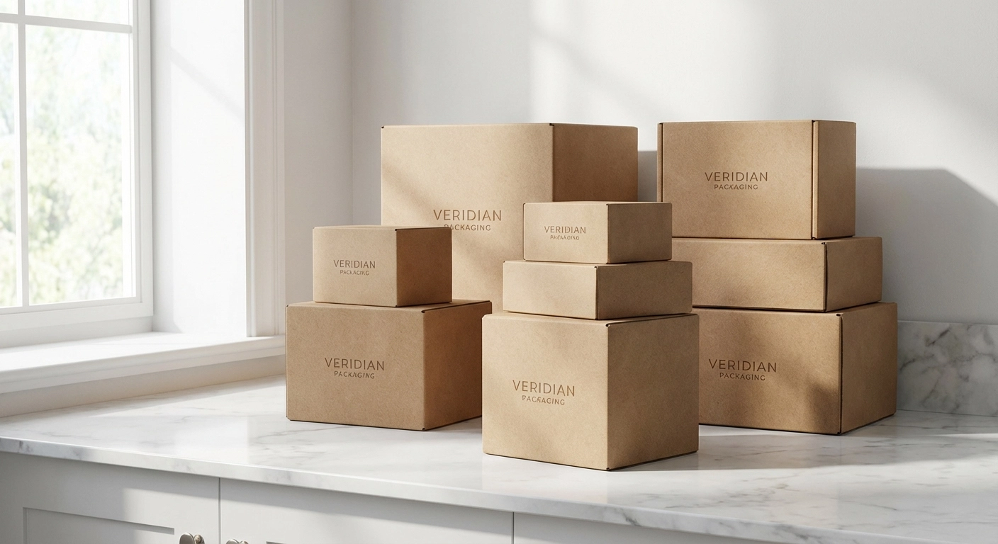 Collection de boîtes carton sur mesure en différents formats