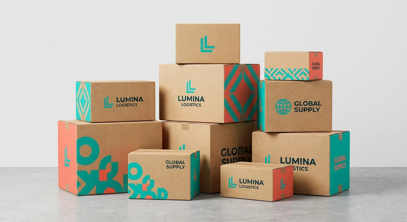 Boîtes d'expédition en carton ondulé avec impression personnalisée boîte carton sur mesure