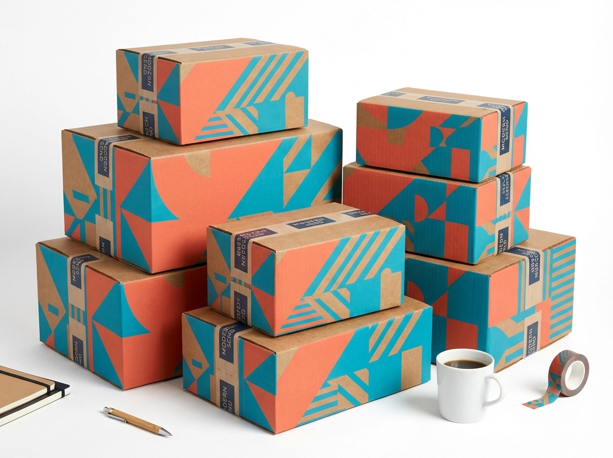 Boîtes expédition e-commerce personnalisées carton ondulé petite série dès 50 unités